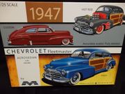 Moebius 2301     --     1947 Chevy Fleetmaster Aerosedan 3'n1   1:25