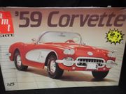 AMT 6588     --     '59 Corvette 2'n1   1:25  
