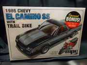 MPC 888      --      1986 Chevy El Camino SS   w/Trail Bike   1:25