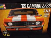 Revell 12812     '69 Camaro Z/28  3'n1    **1:12