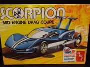 AMT 1501     --     'Scorpion'   Mid-Engine Drag Coupe  1:25 