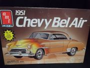 AMT 6607     --      1951 Chevy Bel Air   3'n1   1:25