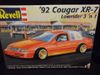 Revell 2182 -- '92 Cougar XR-7 Lowrider 3'n1 1:25 Revell 2182 -- '92 Cougar XR-7 Lowrider 3'n1 1:25