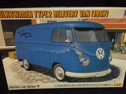 Hasegawa 21209     --     1967 Volkswagen Type 2 Delivery Van   1:24