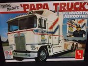 AMT 932     --     'Papa Truck'  Tyrone Malone's Kenworth Aerodyne   1:25