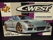 Aoshima 039199     --     '99 Mazda FD3S RX-7  /  Left Hand Drive Model  1:24