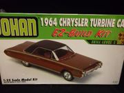 JoHan 202     --     1964 Chrysler Turbine Car  /  EZ-Build Kit   1:25