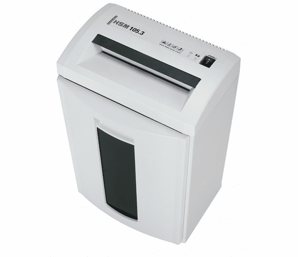 105.3cc Level 4 Cross Cut Paper Shredder By HSM