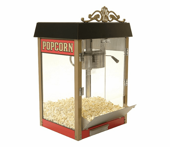 11080 Street Vendor 8 oz. Popcorn Machine By Benchmark USA