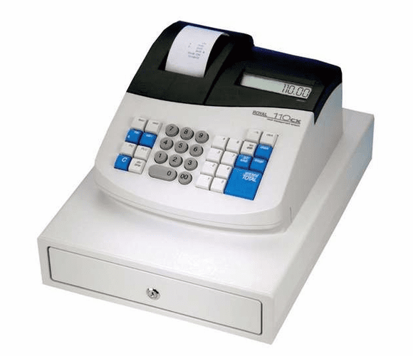 110CX Cash Register, Factory Refurbished By Royal