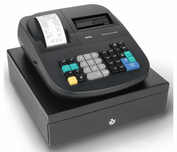 120DX Electronic Cash Register By Royal refurbished
