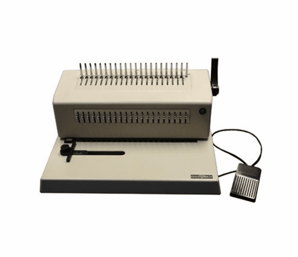 20BIN-1005 DocuGem 9604E Electric Comb Binding Machine By Global Express Manufacturing