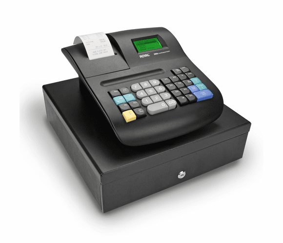 240DX 5-Line by 24 Character Backlit LCD Display Cash Management System By Royal