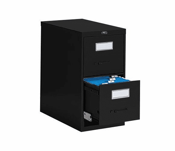 26-200 26.5" Deep Vertical File Letter Size 2 Drawer By Global Industries