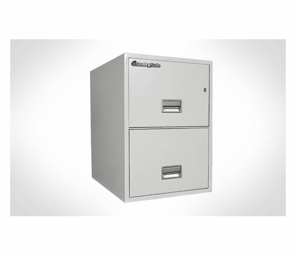 2G2500 Legal Vertical 2-Drawer Fire Resistant File 25" Deep By Sentry Safe