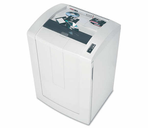 390.3 Professional Heavy-Duty Strip-Cut Shredder, 42 Sheet Capacity By HSM