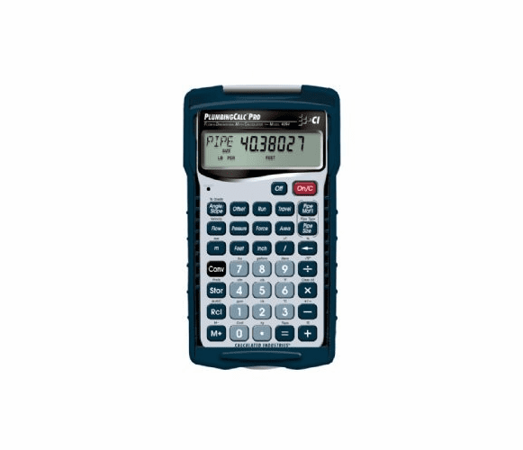 4094 PlumbingCalc Pro By Calculated Industries