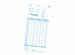 42415- Time Cards for Pyramid 2600 Time Recorder, 100 pack By Pyramid Time Systems