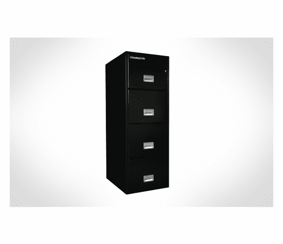 4G2500 Legal Vertical 4-Drawer Fire Resistant File - 25" Deep By Sentry Safe