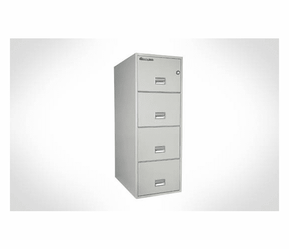 4G3131 31" Deep, 4-Drawer Legal Fireproof, Water, & Impact Resistant File Cabinet By Sentry Safe