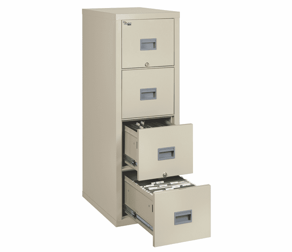 4P1825-C Patriot File Cabinet - 4 Drawer Letter/Legal 25" depth by FireKing