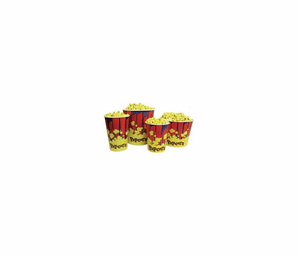 50 � 170 oz. Popcorn Tubs By BenchMark USA