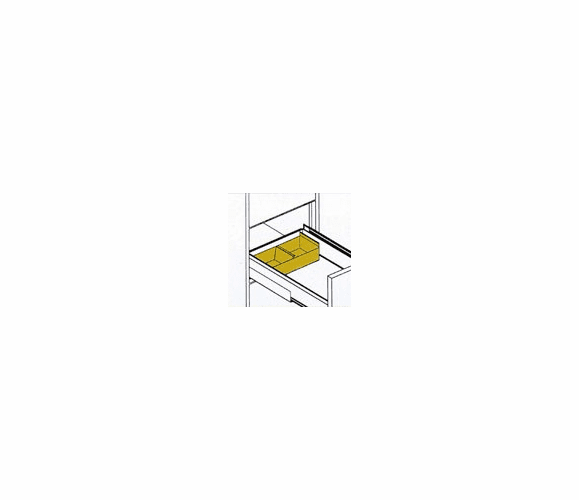 509562 5 x 8 cards, lower, 4/dr., non-stackable tray By Sentry Safe