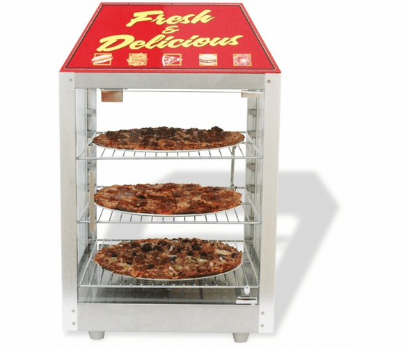 51040 2-Door Pizza Warmer / Merchandiser By Benchmark USA