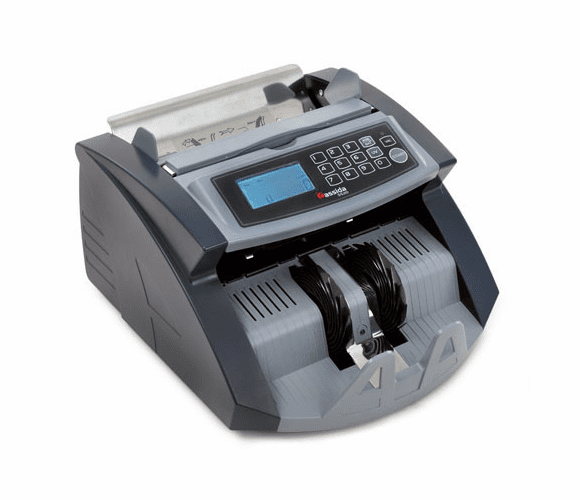 5520 UV/MG Counterfeit Detection Currency Counter with ValueCount By Cassida
