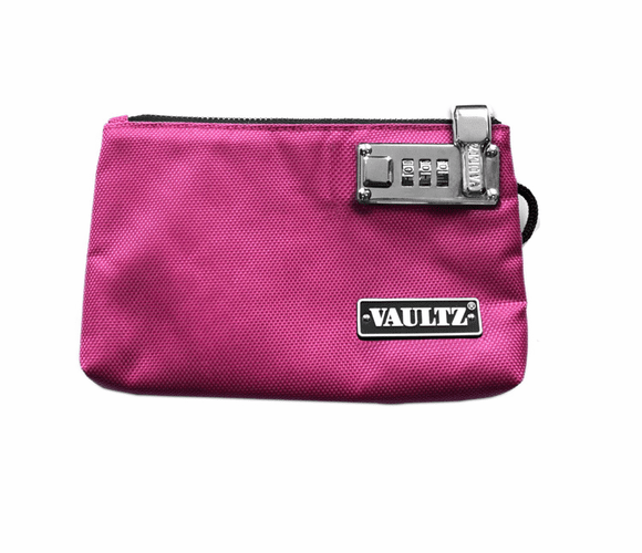 5x8 Locking Zipper Pouch - Pink - Vaultz - VZ00471