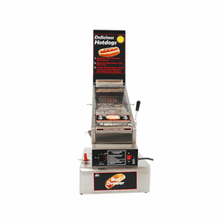 60024 The Doghouse Hotdog Cooker / Dispenser By Benchmark USA