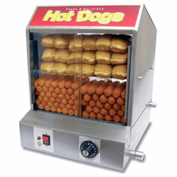 60048 The "Dog Pound" Hotdog Steamer By Benchmark USA