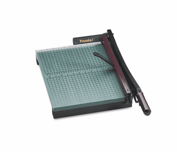 715 StakCut Paper Trimmer, 15" Cut, 30 Sheets, Wood Base, 12 7/8" x 17-1/2" By PREMIER MARTIN YALE