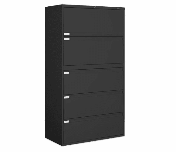 9336P-5F1H 36"W 5 Drawer Binder Lateral File By Global Industries