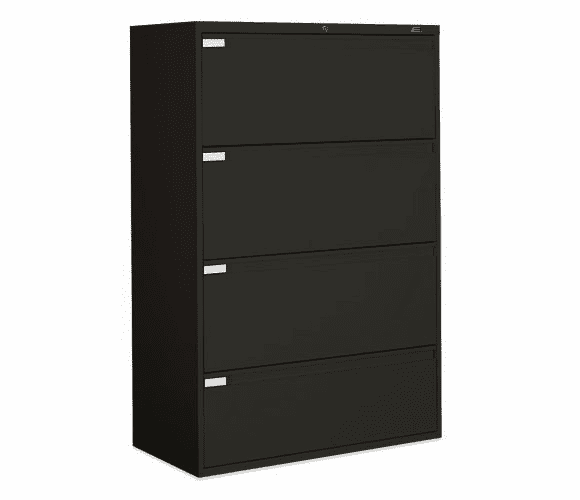 9342P-4F1H 42"W 4 Drawer Binder Lateral File By Global Industries