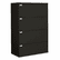 9342P-4F1H 42"W 4 Drawer Binder Lateral File By Global Industries