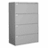 9342P-4F1H 42"W 4 Drawer Binder Lateral File By Global Industries