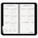 AAG7002005 Executive Recycled Weekly/Monthly Appointment Book, Black, 3 1/4" x 6 1/4", 2013 By AT-A-GLANCE