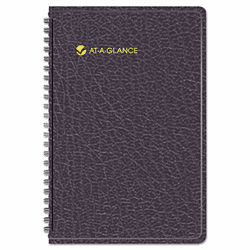 AAG7010005 Recycled Weekly Appointment Book, Black, 4 7/8" x 8", 2013 By AT-A-GLANCE