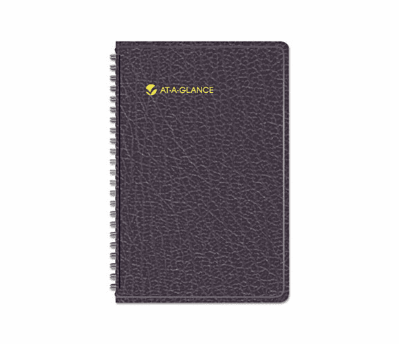 AAG7010005 Recycled Weekly Appointment Book, Black, 4 7/8" x 8", 2013 By AT-A-GLANCE