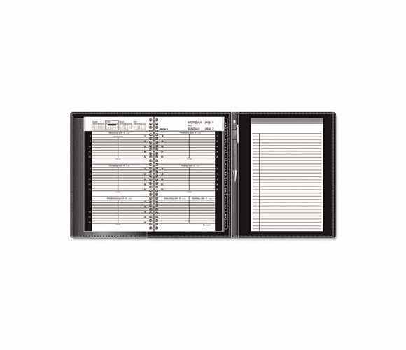 AAG70100P05 Weekly Appointment Book Plus, 4-7/8 x 8, Black, 2013 By AT-A-GLANCE