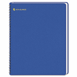 AAG7012420 Fashion Unruled Monthly Planner, 6-7/8 x 8-3/4, Blue, 2013 By AT-A-GLANCE