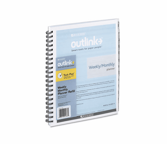 AAG70200910 Outlink Weekly/Monthly Refill, 8 1/2" x 11", 2013 By AT-A-GLANCE