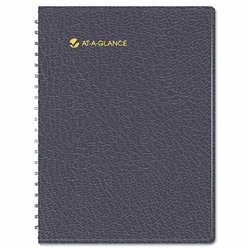 AAG7021273 Recycled Eight-Person Group Daily Appointment Book, Black, 8 1/2" x 11", 2013 By AT-A-GLANCE