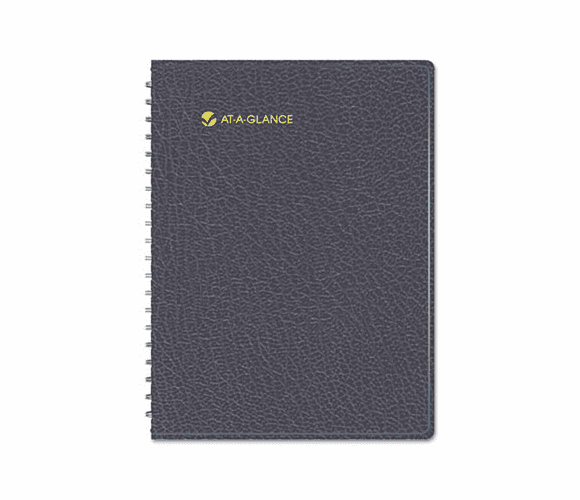 AAG7021273 Recycled Eight-Person Group Daily Appointment Book, Black, 8 1/2" x 11", 2013 By AT-A-GLANCE