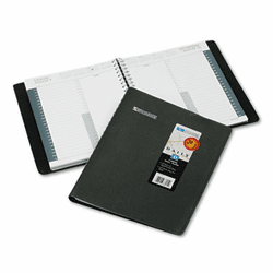 AAG7021405 Recycled 24-Hour Daily Appointment Book, 8-1/2 x 11, Black, 2013 By AT-A-GLANCE
