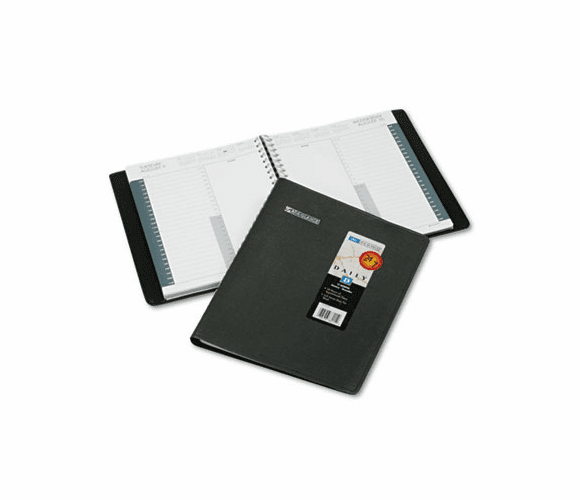 AAG7021405 Recycled 24-Hour Daily Appointment Book, 8-1/2 x 11, Black, 2013 By AT-A-GLANCE