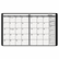 AAG7026005 Recycled Monthly Planner, Black, 9" x 11", 2012-2013 By AT-A-GLANCE