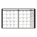 AAG7026005 Recycled Monthly Planner, Black, 9" x 11", 2012-2013 By AT-A-GLANCE