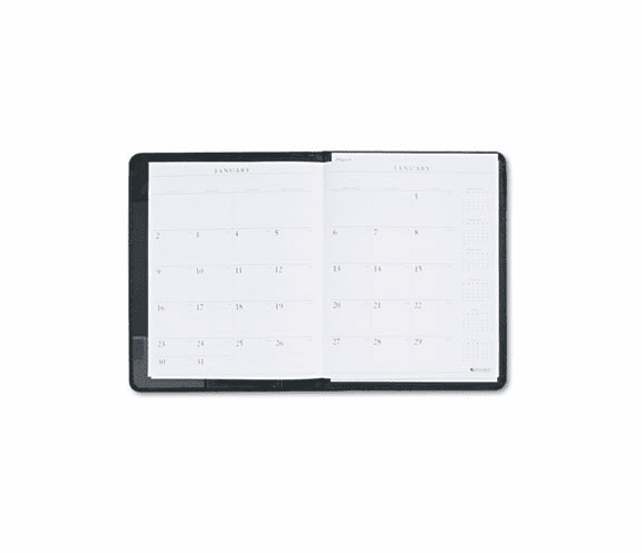 AAG7029005 Recycled Executive Monthly Padfolio, Black, 9" x 11", 2013-2014 By AT-A-GLANCE
